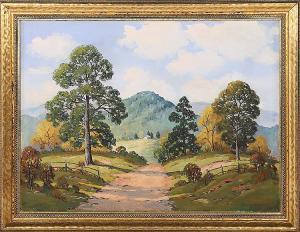 FREDERICKS Ernest 1877-1959,Early fall landscape,Kamelot Auctions US 2016-02-27