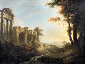 FREEBAIRN Robert 1765-1808,An Italianate landscape with classical ruins,the i,Bonhams GB 2010-04-28