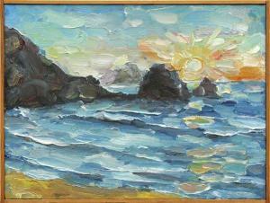 FREEMAN JACK,San Francisco Sunset,1989,Clars Auction Gallery US 2010-05-15