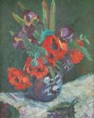 FREEMAN Jane 1883-1963,Stilllife of roses in a vase,Dreweatt-Neate GB 2011-06-22