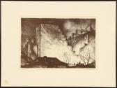 FREEMAN Mark 1908-2003,The Anchor, George Washington Bridge,1932,Kamelot Auctions US 2019-01-12