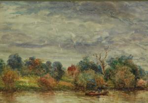 FREEMAN William Edward 1853-1935,River landscape scene,Lacy Scott & Knight GB 2020-02-01