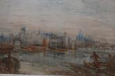 FREEMAN WILLIAM 1853-1943,Romantic City Skyline I,Crow's Auction Gallery GB 2021-09-15