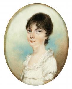 FREESE N. 1794-1814,A portrait miniature of a Lady, wearing white dres,Bonhams GB 2014-12-03