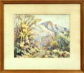 FREESTONE EVERETT Joseph Alma 1884-1945,''Black Mountain',1943,Clars Auction Gallery US 2011-08-07
