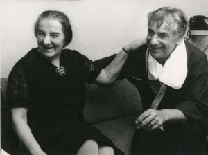 FREIDIN ISAAC,Golda Meir avec Léonard Bernstein en Israël,1970,Artprecium FR 2020-07-22