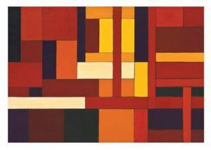 FREIRE RENE 1952,Composición rojo,2002,Morton Subastas MX 2014-05-15