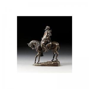 FREMIET Emmanuel 1824-1910,an arab warrior on horseback,Sotheby's GB 2002-11-05