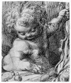 FREMINET Martin 1567-1619,Cupid holding a Bow and looking at two Doves,Christie's GB 1998-01-30