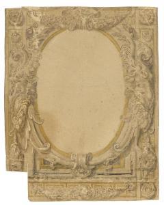 FREMINET Martin 1567-1619,Médaillon orné de harpies, de guirlandes et de ros,Christie's 2022-05-18