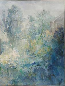 FREMLIN Carol 1933,Garden in Bloom,Clars Auction Gallery US 2015-05-30