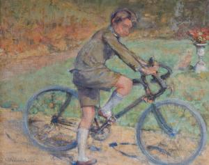 FREMONT SUZANNE CAMILLE DESIREE 1876-1962,Le cycliste,1918,Boisgirard - Antonini FR 2022-06-24