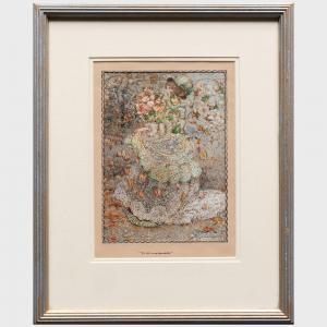 FRENCH Annie 1872-1965,Say It in Flowers,Stair Galleries US 2024-02-29