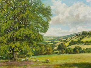 FRENCH ANTHONY 1941,Welsh Valley, Near Llangollen,Rowley Fine Art Auctioneers GB 2019-07-27