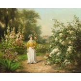 FRENCH G.S 1800-1900,A STROLL IN THE GARDEN,Sotheby's GB 2004-01-21