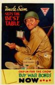 FRENCH G. W,Uncle Sam Sets the Best Table, WW II poster illustration,Heritage US 2009-10-27