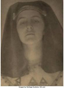 FRENCH Herbert G. 1872-1942,Egyptian Princess,1909,Heritage US 2021-11-10