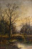 FRENCH Herbert G. 1872-1942,Stream Landscape,Litchfield US 2010-07-14