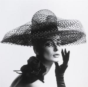 FRENCH John 1907-1966,Tania Mallet in a Madame Paulette Hat, London,1963,William Doyle US 2022-06-21