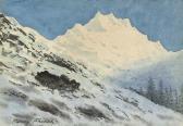 FRENCH Percy William 1854-1920,Alpine landscape,Christie's GB 2008-05-08