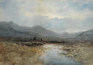FRENCH Percy William 1854-1920,Connemara Landscape,Morgan O'Driscoll IE 2018-04-30