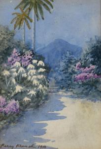FRENCH Percy William 1854-1920,Exotic Garden,1910,Gormleys Art Auctions GB 2025-03-25