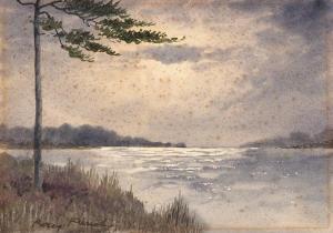 FRENCH Percy William 1854-1920,LIGHT GLISTENING ON WATER,Whyte's IE 2014-05-26