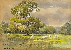 FRENCH Percy William 1854-1920,THE BUSHY PARK,1896,Whyte's IE 2014-11-24