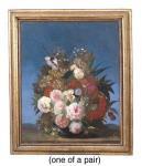 FRENCH SCHOOL,A still life of peonies, grapes, a butterfly, and ,Christie's GB 2002-04-30