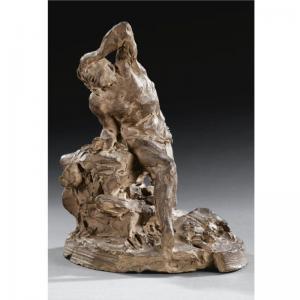 FRENCH SCHOOL,A TERRACOTTA SKETCH OF THE SACRIFICE OF ISAAC,Sotheby's GB 2008-07-09