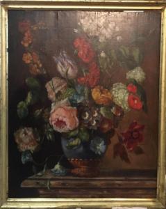 FRENCH SCHOOL,Bouquet de fleurs,Daguerre FR 2017-10-29