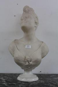 FRENCH SCHOOL,Bust of a young lady,Vickers & Hoad GB 2017-10-28