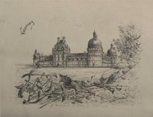 FRENCH SCHOOL,Château de Valençay,1897,Daguerre FR 2015-11-10