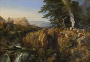 FRENCH SCHOOL,ELIJAH AND THE PROPHETS OF BAAL,c.1800,Sotheby's GB 2017-12-20