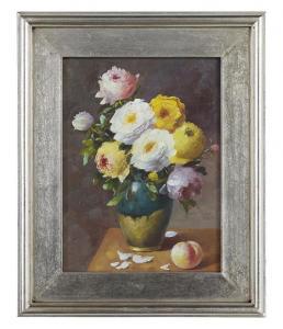 FRENCH SCHOOL,Floral Still Life in a Confit Jar,New Orleans Auction US 2017-09-17
