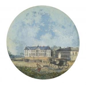 FRENCH SCHOOL,Jardinier dans le parc du château de Vaux Le Vicomte,Christie's GB 2012-04-16