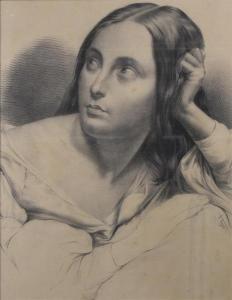 FRENCH SCHOOL,Jeune femme,19th century,Etienne de Baecque FR 2018-12-07