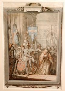 FRENCH SCHOOL,Joachim Rouault unmasking the spy,1800,Fieldings Auctioneers Limited GB 2017-09-30