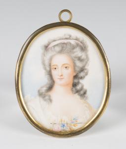 FRENCH SCHOOL,Mademoiselle Saxe,19th century,Tooveys Auction GB 2019-03-20