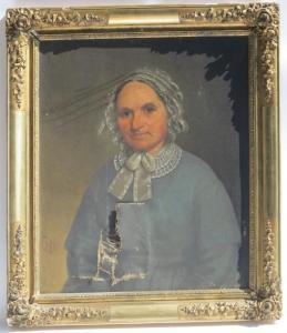 FRENCH SCHOOL,Portrait de femme,1853,Millon & Associés FR 2016-07-07