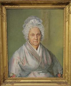 FRENCH SCHOOL,Portrait de femme à la coiffe en dentelle,ARCADIA S.A.R.L FR 2017-06-17