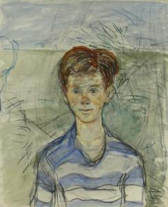 FRENCH SCHOOL,Portrait of a boy,Burstow and Hewett GB 2013-08-28