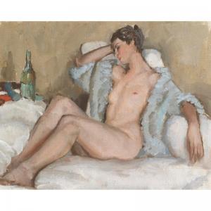 FRENCH SCHOOL,portrait of a reclining female nude,Sotheby's GB 2007-09-10