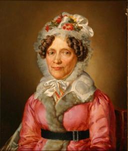 FRENCH SCHOOL,Portrait of a Seated Lady Wearing an Ermine Trimmed RedDress,Weschler's US 2006-05-20