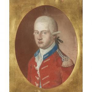 FRENCH SCHOOL,PORTRAIT OF AN OFFICER,1776,Lyon & Turnbull GB 2019-03-13
