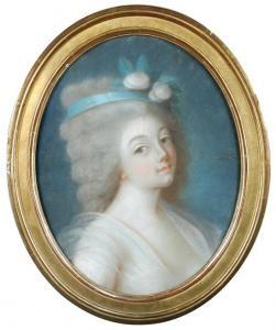 FRENCH SCHOOL,Portrait of Queen Marie Antoinette,Cheffins GB 2012-09-19