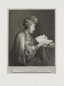 FRENCH SCHOOL,Profileportrait of Galilei,1750,Galerie Koller CH 2011-06-20