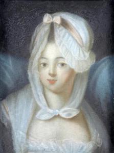 FRENCH SCHOOL,Study Of AYoung Woman, head and shoulders, wearing,Dreweatt-Neate GB 2006-09-21