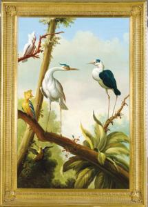 FRENCH SCHOOL,Tropical birds; and a companion painting,Christie's GB 2008-09-03