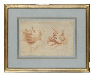 FRENCH SCHOOL,TWO STUDIES OF HANDS,2000,Sotheby's GB 2017-09-14